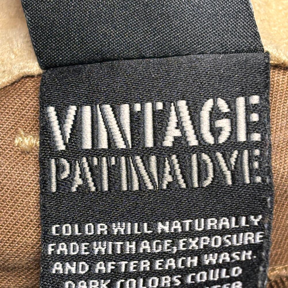 Kuhl Pants Mens 38x30 Brown Vintage Patina Dye Hiking Utility Outdoor Canvas - Picture 10 of 11